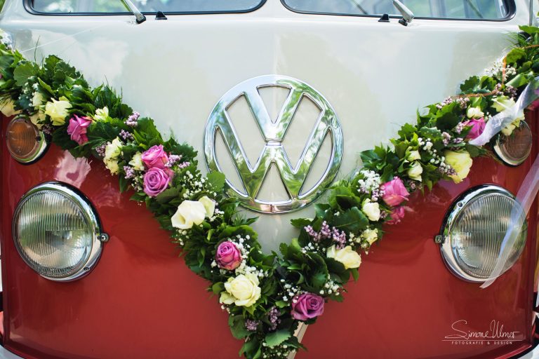 VW Bus oldtimer Hochzeit